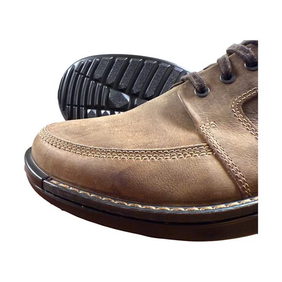 ECCO Fusion II Mens 44/US 10 Coca Brown Leather Nubuck Lace Up Casual Tie Oxford main image 11